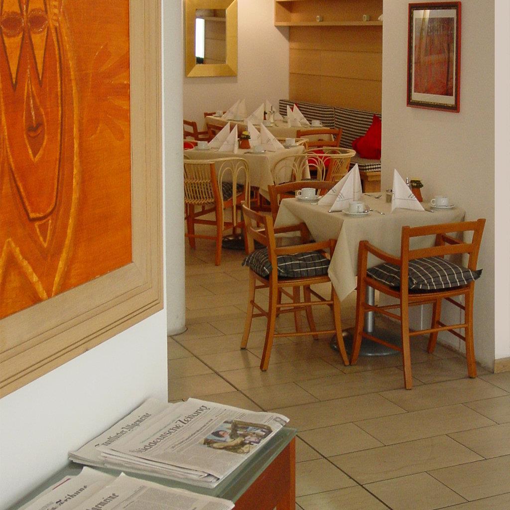 โรงแรมแอคเนสโฮฟ เนือร์นแบร์ค Nuremberg ร้านอาหาร รูปภาพ